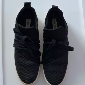 Black Lancer Sneakers- Steve Madden